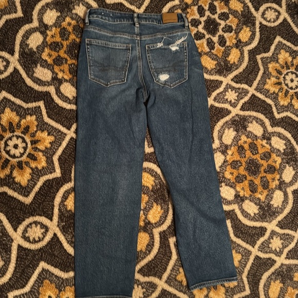 American Eagle mom straight jeans size 6 Regular - Picture 4 of 5